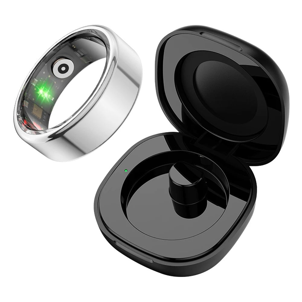 COLMI R02 Smart Ring (2024) – 39-Day Battery, Health Monitoring, 5ATM Waterproof + Charging Case