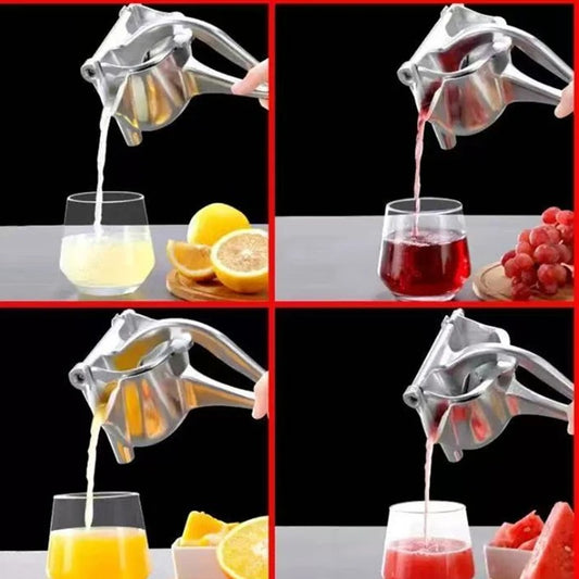 Manual Citrus & Fruit Juicer – Hand Press for Oranges, Lemons, and More | Also Works as Potato Masher & Ricer