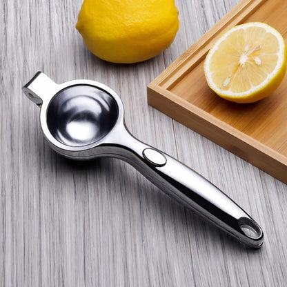 Stainless Steel Manual Citrus Juicer – Hand Press for Lemons, Oranges & Fruits | Durable Kitchen Tool