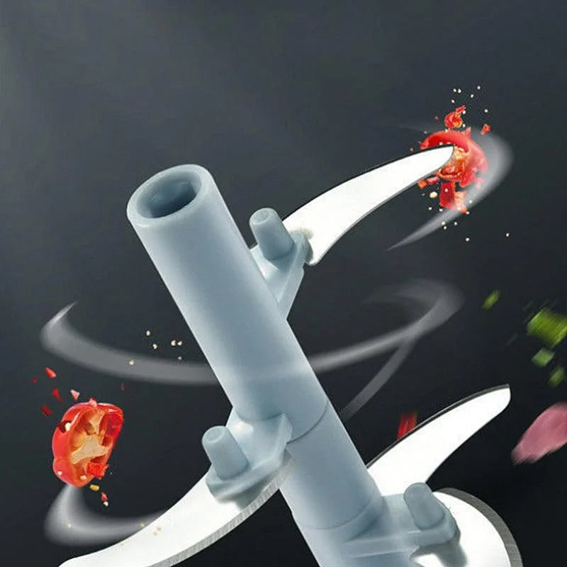 Manual Meat & Vegetable Mincer – 500/900ML Hand Chopper, Garlic Press & Onion Cutter | Easy Kitchen Tool