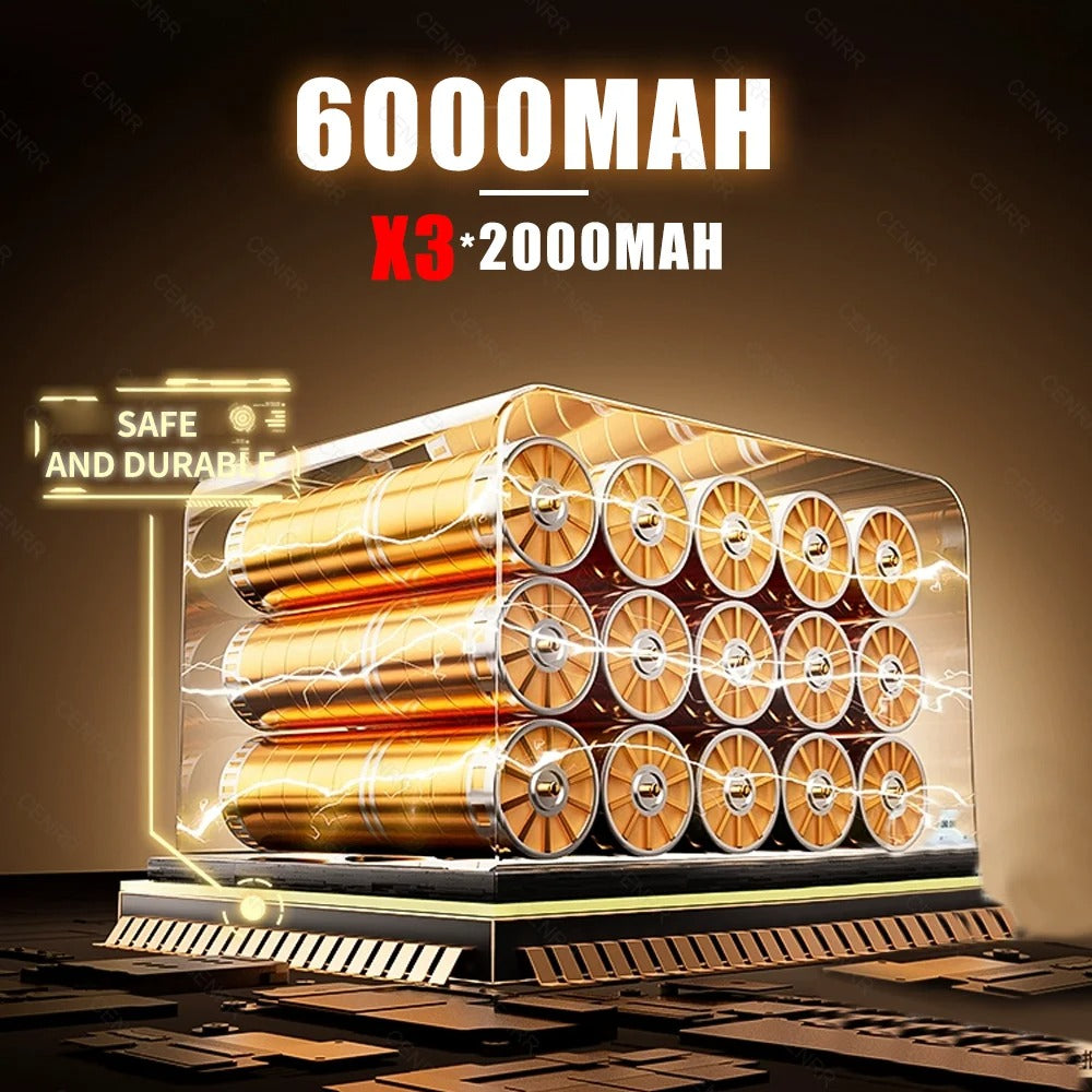 CENRR Mini Cordless Car Vacuum — Powerful Handheld Suction for Fast