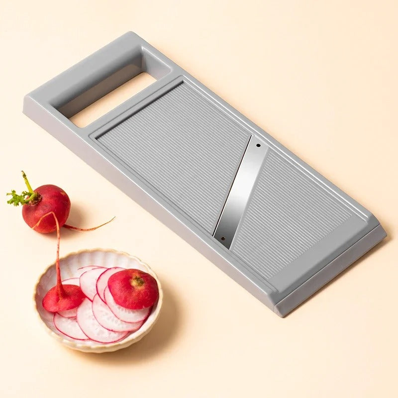 Multifunctional Vegetable Cutter & Mandoline Slicer – Stainless Steel Blade, Potato Peeler & Cheese Grater Kitchen Tool