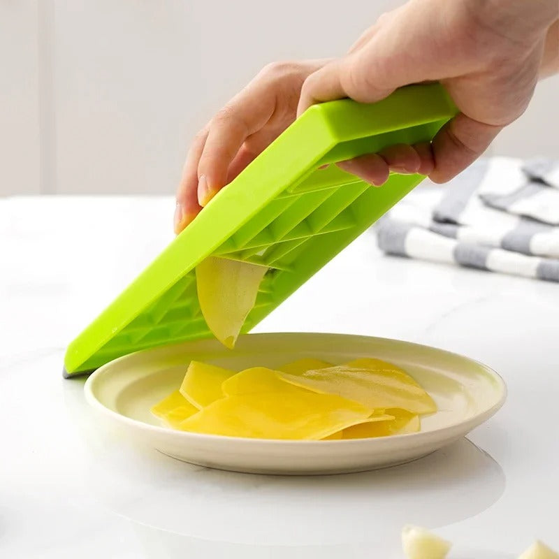 Multifunctional Vegetable Cutter & Mandoline Slicer – Stainless Steel Blade, Potato Peeler & Cheese Grater Kitchen Tool